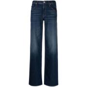 Denim Donkere Spinner Hak Mother , Blue , Dames