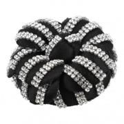 Pre-owned Satin brooches Chanel Vintage , Black , Dames