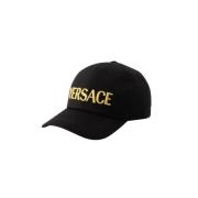Pre-owned Cotton hats Versace Pre-owned , Black , Heren