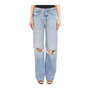 Straight Jeans Dondup , Blue , Dames
