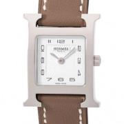 Pre-owned Fabric watches Hermès Vintage , Gray , Dames