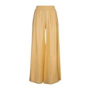 Wide Trousers Fabiana Filippi , Yellow , Dames