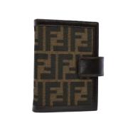 Pre-owned Canvas home-office Fendi Vintage , Brown , Dames