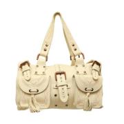 Pre-owned Leather handbags Mulberry Pre-owned , Beige , Dames