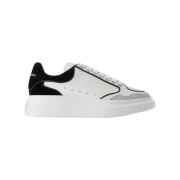 Pre-owned Leather sneakers Alexander McQueen Pre-owned , White , Heren