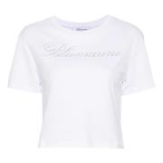 T-Shirts Blumarine , White , Dames