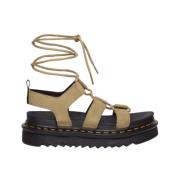 Flat Sandals Dr. Martens , Beige , Dames