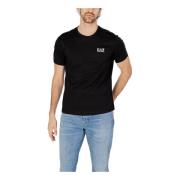 T-Shirts Emporio Armani EA7 , Black , Heren