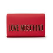 Handbags Moschino , Red , Dames