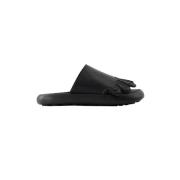 Leather sandals Camper , Black , Dames