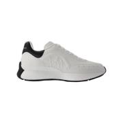 Leather sneakers Alexander McQueen , White , Heren