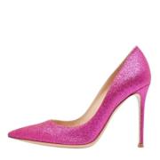 Pre-owned Fabric heels Gianvito Rossi Pre-owned , Pink , Dames