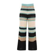 Wide Trousers Akep , Multicolor , Dames