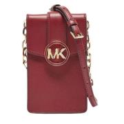 Pre-owned Leather crossbody-bags Michael Kors Pre-owned , Red , Dames