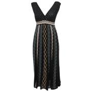 Pre-owned Knit dresses Missoni Pre-owned , Black , Dames