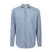 Casual Shirts Eleventy , Blue , Heren