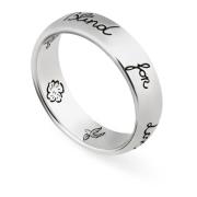 925 sterling zilver - Blind for love ring in glanzend verouderd sterli...