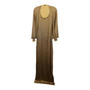 Pre-owned Polyester dresses Missoni Pre-owned , Brown , Dames