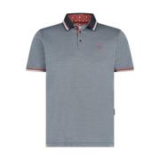 Piqu? Polo Shirt SS P State of Art , Blue , Heren