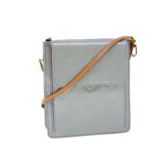 Pre-owned Leather louis-vuitton-bags Louis Vuitton Vintage , Gray , Da...