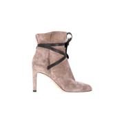 Pre-owned Suede boots Jimmy Choo Pre-owned , Beige , Dames