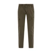 Slim-fit Trousers 40Weft , Green , Heren