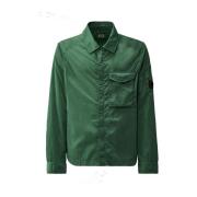 Klassieke Chrome-R Overshirt Duck Green C.p. Company , Green , Heren
