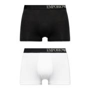 Boxershorts twee-pack Emporio Armani , Black , Heren