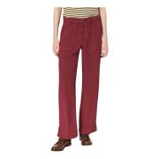 Trousers Massimo Alba , Pink , Dames