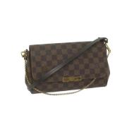 Pre-owned Canvas louis-vuitton-bags Louis Vuitton Vintage , Brown , Da...