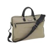 Pre-owned Nylon shoulder-bags Burberry Vintage , Beige , Dames