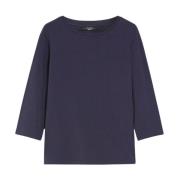 Klassieke Katoenen Shirt met Vlinder Motief Max Mara Weekend , Blue , ...