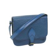 Pre-owned Leather louis-vuitton-bags Louis Vuitton Vintage , Blue , Da...