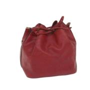 Pre-owned Leather louis-vuitton-bags Louis Vuitton Vintage , Red , Dam...