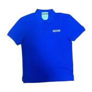 Polo Shirts Moschino , Blue , Heren
