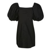 Short Dresses Ganni , Black , Dames