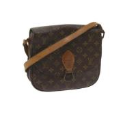 Pre-owned Canvas louis-vuitton-bags Louis Vuitton Vintage , Brown , Da...