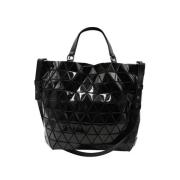 Pre-owned Leather totes Issey Miyake Pre-owned , Black , Dames