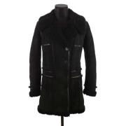 Pre-owned Wool outerwear Balenciaga Vintage , Black , Dames