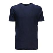 Blauwe Filo Scozia T-shirt Hannes Roether , Blue , Heren