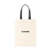 Pre-owned Cotton totes Jil Sander Pre-owned , Beige , Dames