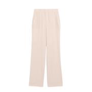 Trousers Max Mara Studio , Pink , Dames