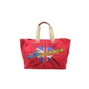 Pre-owned Leather totes Dolce & Gabbana Pre-owned , Red , Dames