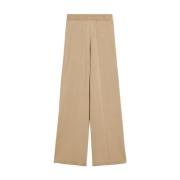 Trousers Max Mara , Beige , Dames