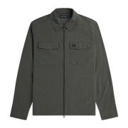 Light Jackets Fred Perry , Green , Heren