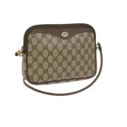 Pre-owned Leather gucci-bags Gucci Vintage , Beige , Dames