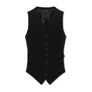 Single-breasted vest Y-3 , Black , Heren
