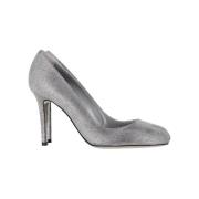 Pre-owned Leather heels Sergio Rossi Pre-owned , Gray , Dames