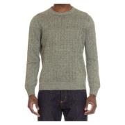 Round-neck Knitwear Gran Sasso , Green , Heren