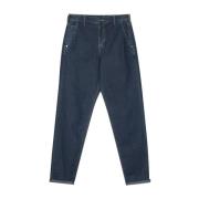 Straight Jeans Emporio Armani , Blue , Dames